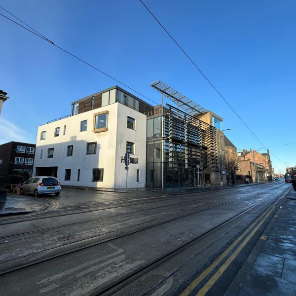 Photo of Harbour office.