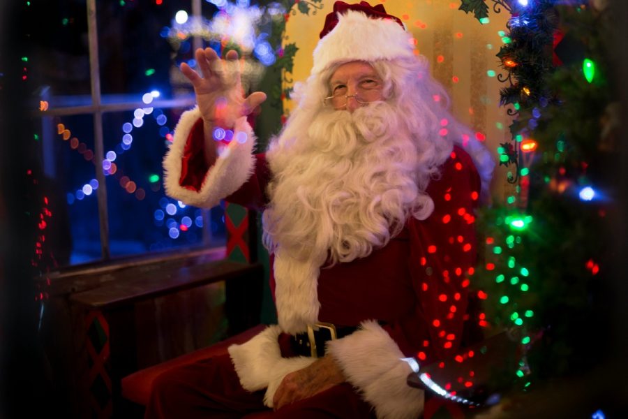 Photo of Santa Claus.